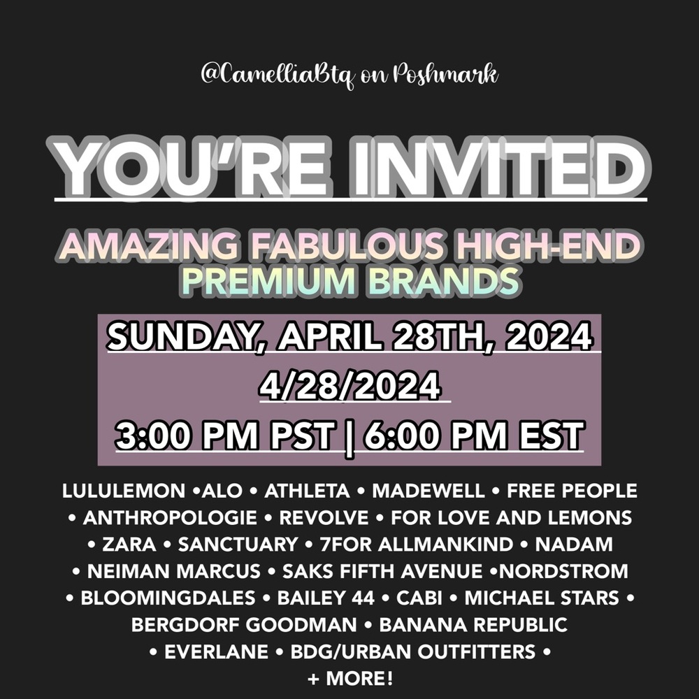 I’M LIVE !! 💕💖 💌 YOU’RE INVITED!! 💜 - Picture 8 of 8